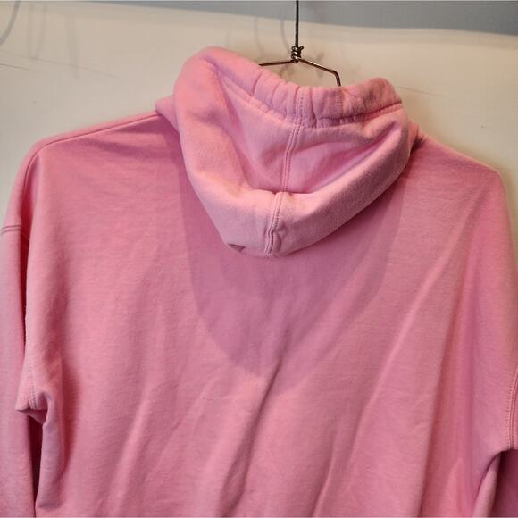 Pink Hoodie Sweatshirt Love Hooded Sweatshirt Juniors  Size L / 11-13 - Picture 6 of 7